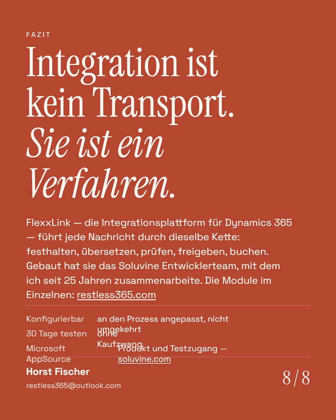 Fazit: Integration ist kein Transport, sie ist ein Verfahren